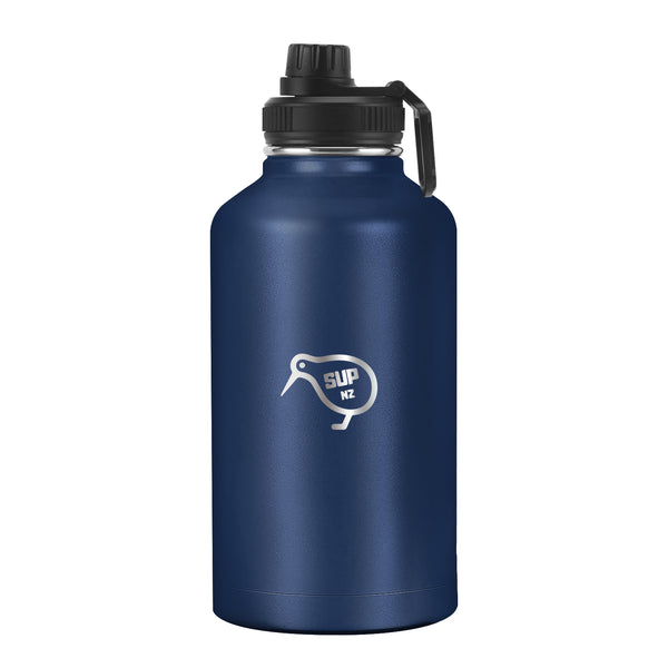 Navy blue Stainless Steel drink bottle Sup NZ reusable BIG DONK