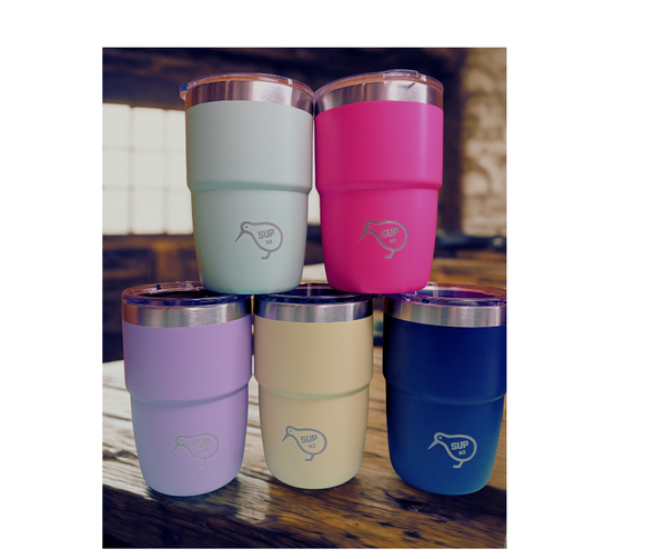 Mini Tumbler 8oz Sup NZ Reusable cup stainless steel