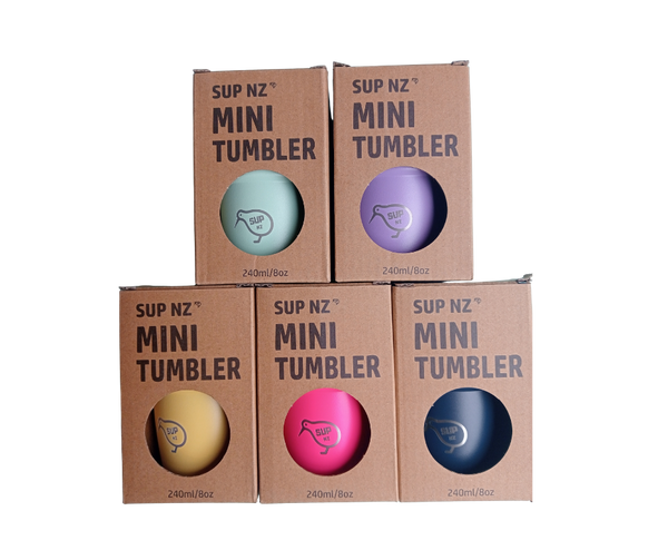Mini Tumbler 8oz Sup NZ Reusable cup stainless steel