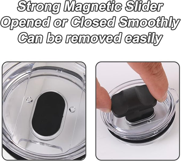 8oz magnetic slider lid