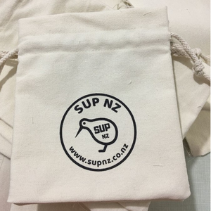 Reusable bag cotton canvas SUP NZ cup bag