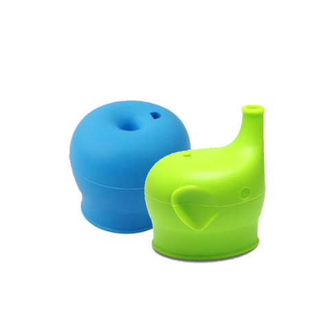 Silicone sipper & straw lids
